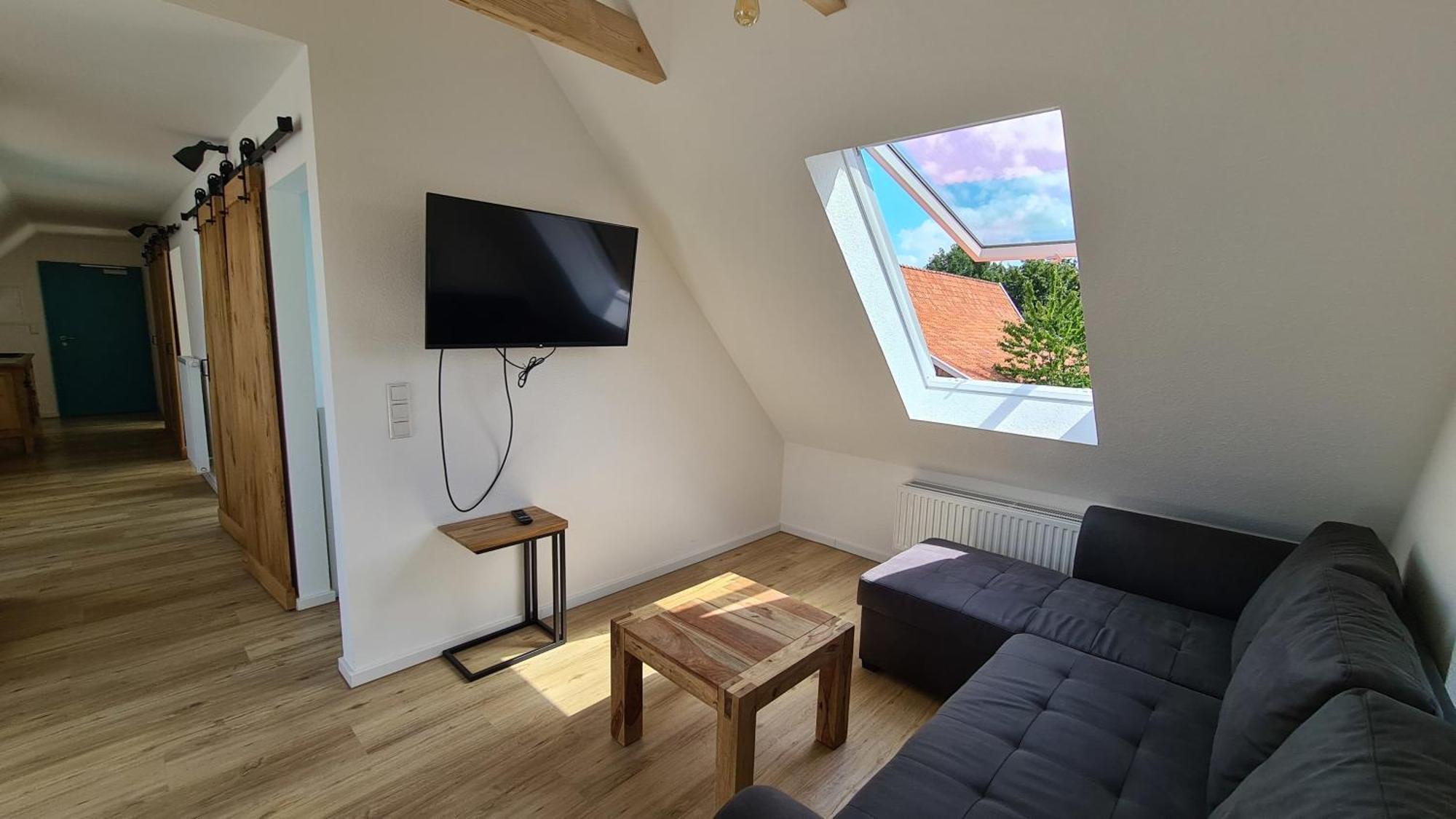 Naturhof Buschwiesen - Wohnung Lama Wilsum Eksteriør billede